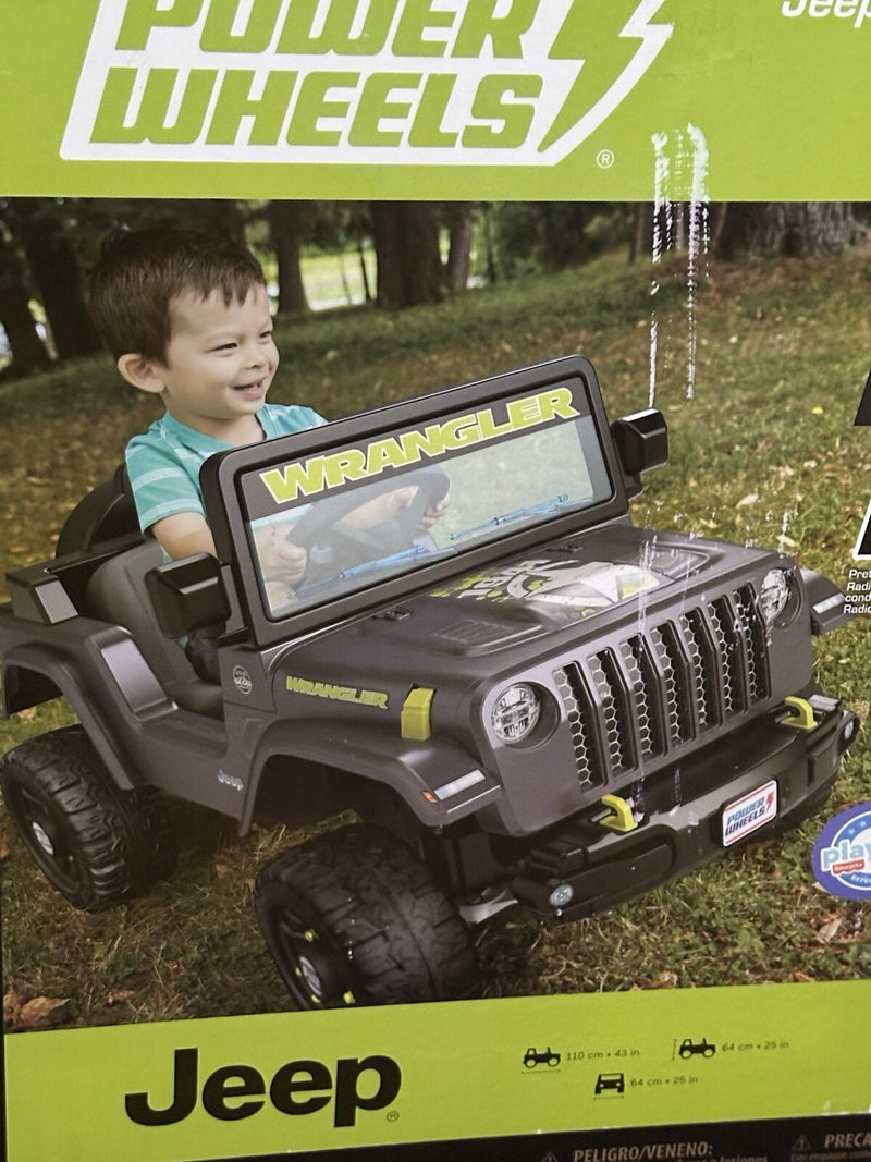 Power Wheels Jeep Wrangler Ride-On Toy Vehicle Magic Cars 2