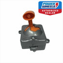 Power Wheels K7112 Jeep Hurricane Orange and Silver Shifter Assembly Genuine Replacement Magic Cars Variant 0