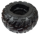 2-Pack Rear Replacement Wheels Compatible with Power Wheels Kawasaki Brute Force Magic Cars 1