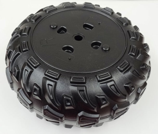 Right driver wheel replacement for Power Wheels Kawasaki KFX Ninja J8472-Q801-01 Magic Cars 1