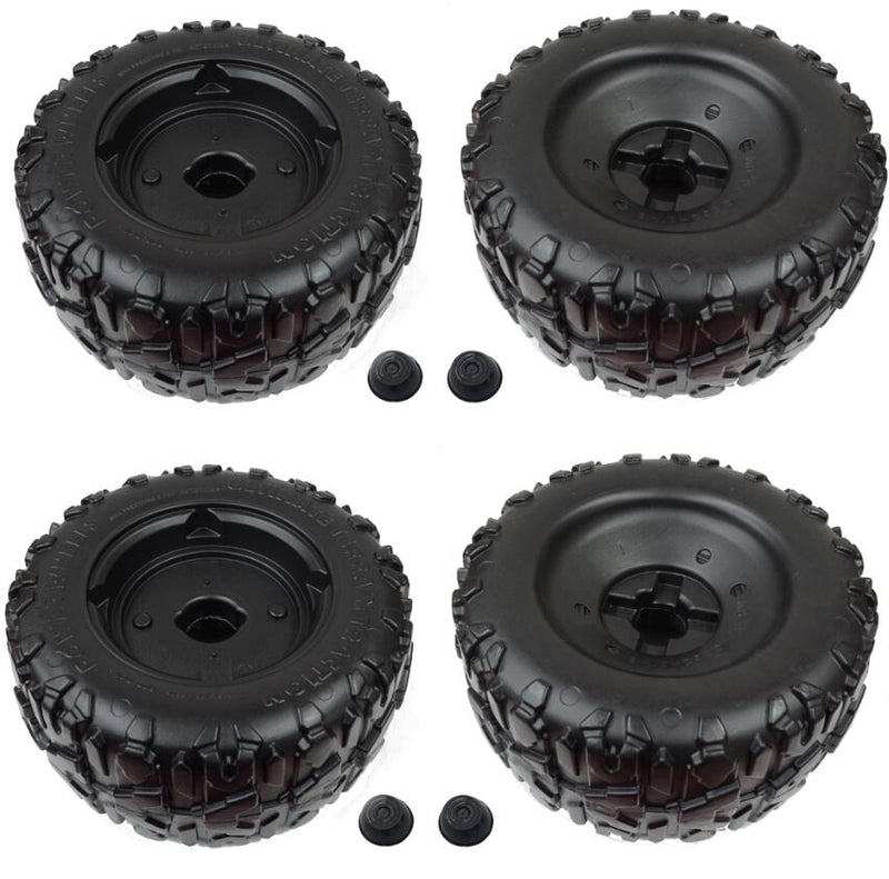 Power Wheels Left and Right Tire Set of 4 for Most F150 Models Magic Cars Variant 0