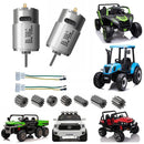 24V RS555 Electric Motors with Gearbox, 2-Pack, 35000 RPM Power Wheel Upgrade Magic Cars 2