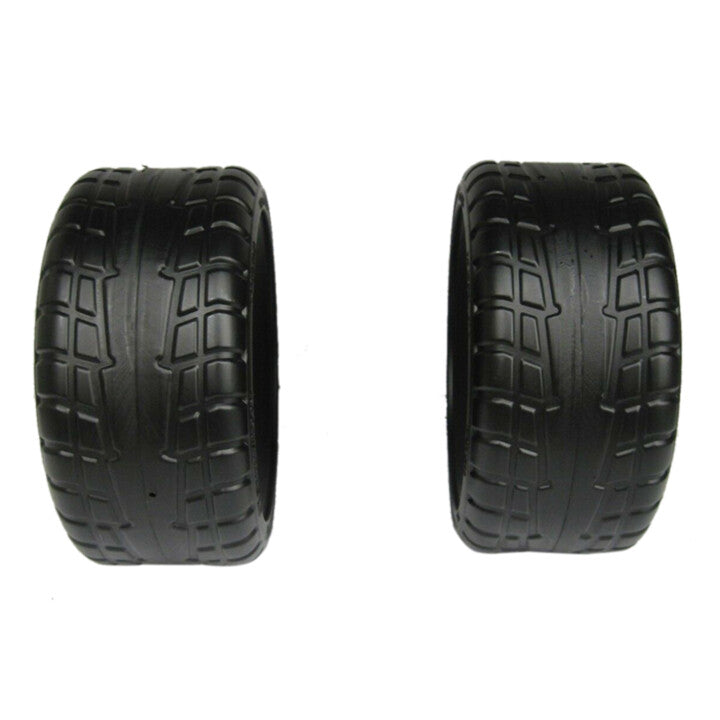 Power Wheels Mustang Left and Right Genuine Replacement Tires 2-Pack Magic Cars 1