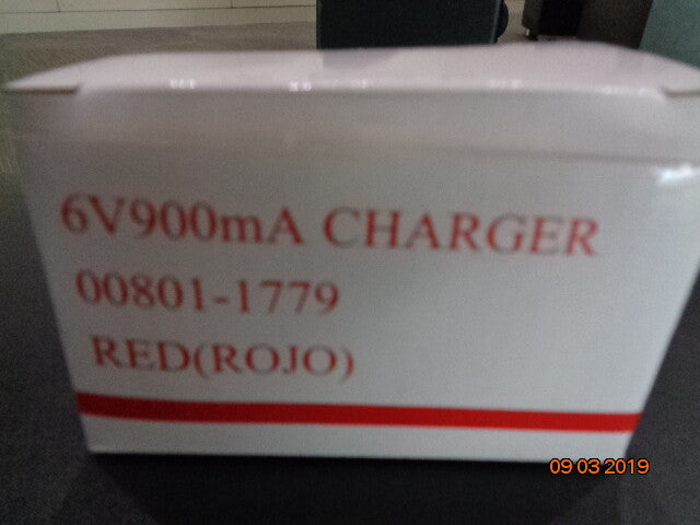 Red 6 Volt Battery Charger for Power Wheels Model 00801-1779 Magic Cars 1