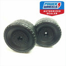 Power Wheels P8812 Barbie Mustang Replacement Left and Right Wheels Set Magic Cars Variant 0