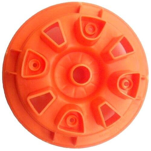 Orange Outer Rear Rim and Hubcap Replacement Part P4266-2459 for Stinger Wheels Magic Cars 1