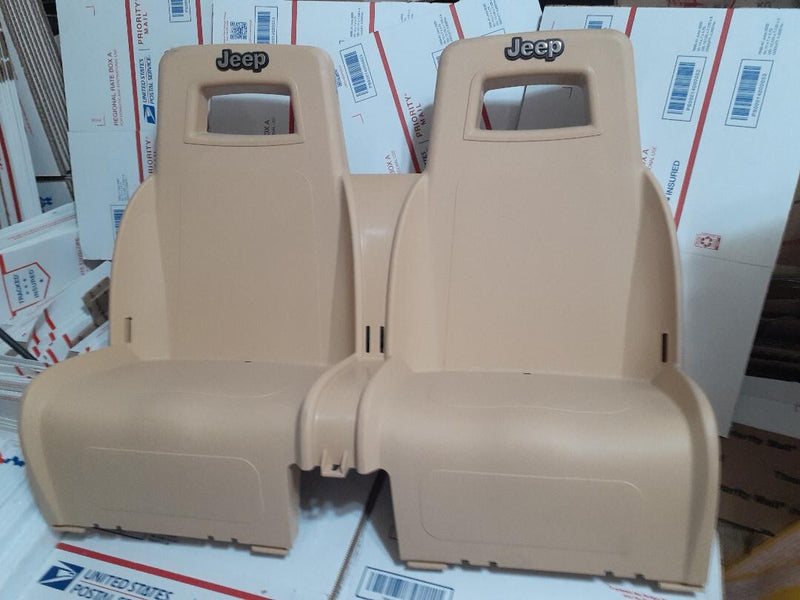 Power Wheels Tan Hurricane Jeep Replacement Seat for Model Y6239 Magic Cars Variant 0