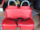 Power Wheels X6645 X-Treme Red Jeep with Seat and Roll Bars Magic Cars 0
