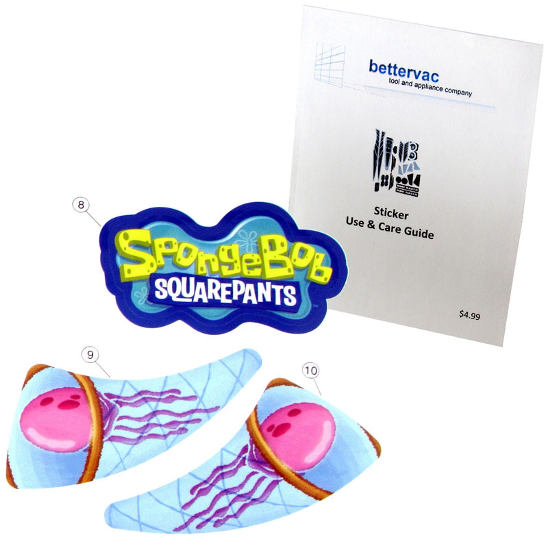 Power Wheels SpongeBob SquarePants Decal Sheet Magic Cars 2