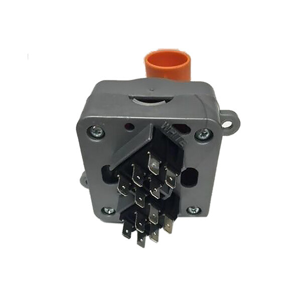Power Wheels T3264 Jeep Hurricane Orange and Silver Shifter Assembly Genuine Replacement Magic Cars 1