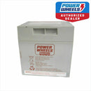 12-Volt Gray Jeep Wrangler Battery for Power Wheels W9418 Genuine Replacement Magic Cars 0