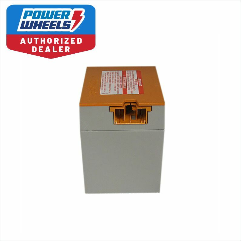 12 Volt Orange Jeep Hurricane Power Wheels Battery X6645 OEM Replacement Magic Cars Variant 0