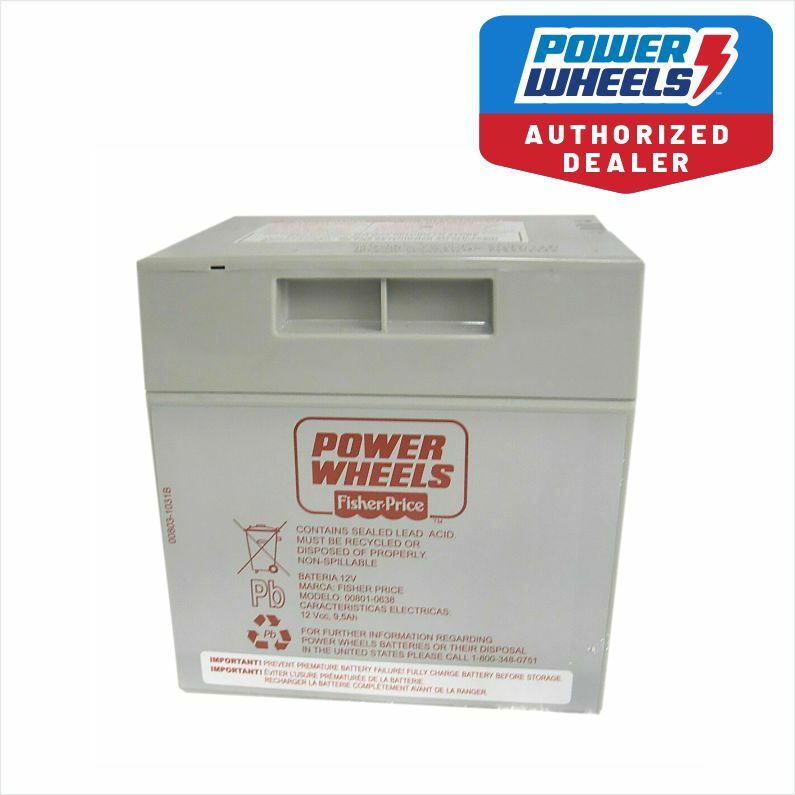 12V Gray Replacement Battery for Fisher-Price Power Wheels Hot Wheels Jeep X6833 Magic Cars Variant 0