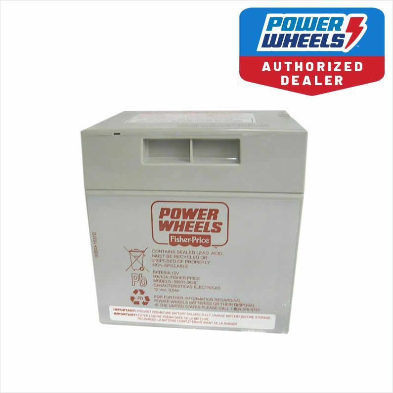 Hot Wheels Y8638 Jeep 12 Volt Gray Battery with 1-Year Warranty Magic Cars 0