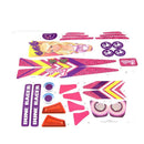Power Wheels Y9367 Barbie Dune Racer Genuine Decal Label Sheet Magic Cars 1