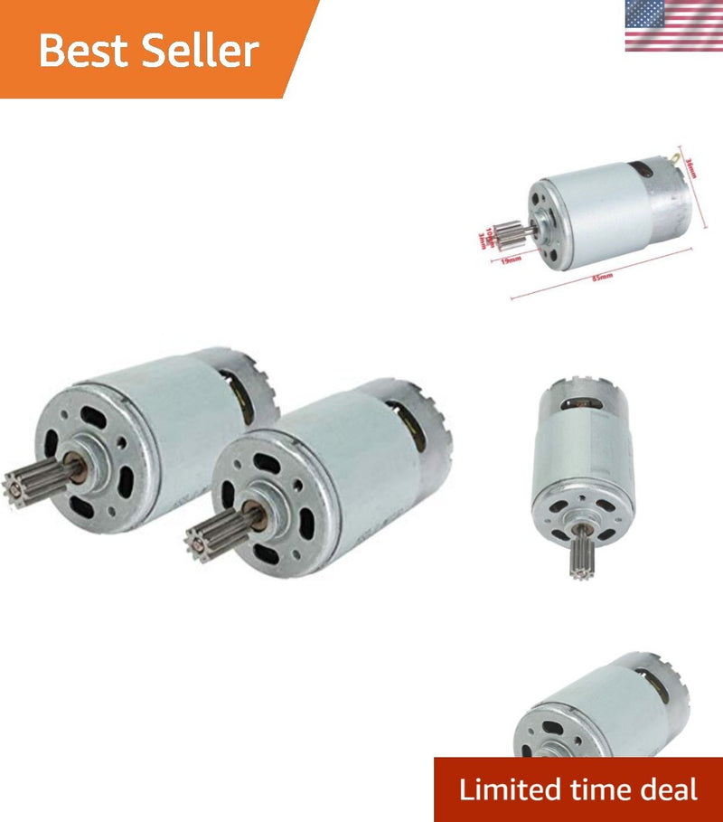 High-Torque 35000 RPM 24V Electric Motor Set for Children's Ride-On Vehicles Magic Cars Variant 0