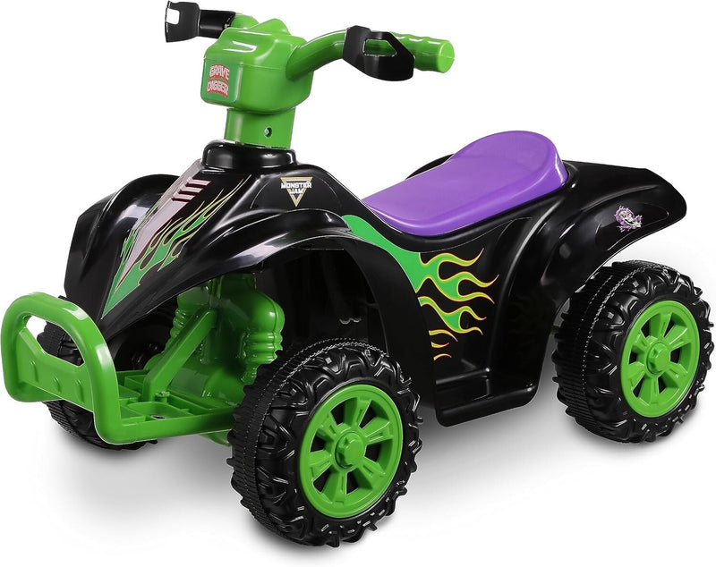 Powerful 6V Kids ATV Quad with Forward and Reverse Riding, Safe and Durable Design Magic Cars 2