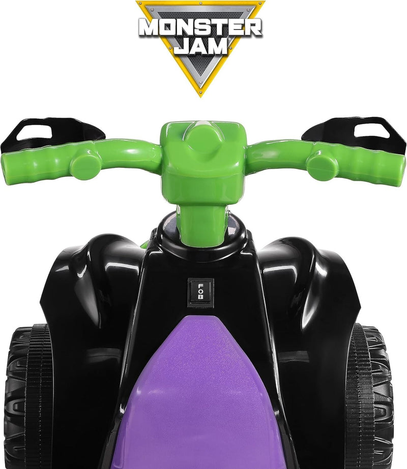 Powerful 6V Kids ATV Quad with Forward and Reverse Riding, Safe and Durable Design Magic Cars 4