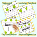12 Pack Phonemic Awareness Dry Erase Cards for Phonics Fun Magic Cars 4