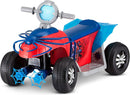 Spider-Man Toddler Ride-On Quad with Rechargeable Battery - Red Magic Cars 2