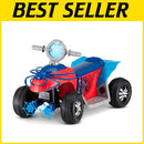 Spider-Man Toddler Ride-On Quad with Rechargeable Battery - Red Magic Cars Variant 0