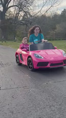 2 Seater Porsche Style Ride On Electric Car For Children To Adults
