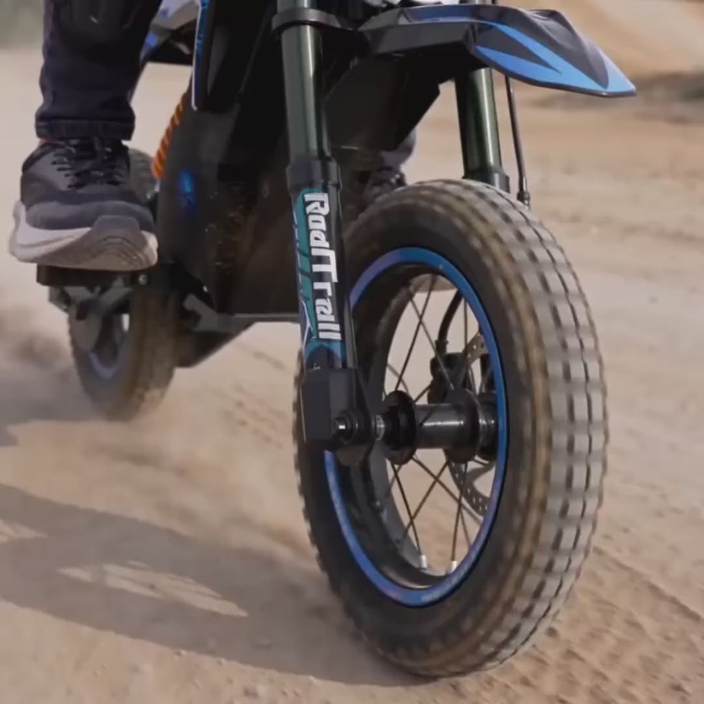36V Electric Dirt Bike for Kids - riding