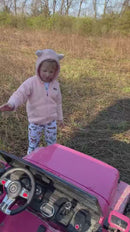 24 Volt 2 Seater 4x4 Electric Ride On Jeep Style Rubber Tires Fully Loaded Truck UTV ATV For Kids W/Magic Cars® Wireless Parental Control