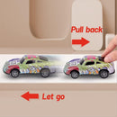 Race Car Pull Back Toy Set for Toddlers, 4.2 Inch Matchbox Cars, 3-Pack Magic Cars 4