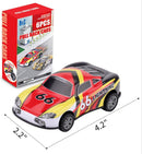 Race Car Pull Back Toy Set for Toddlers, 4.2 Inch Matchbox Cars, 3-Pack Magic Cars 6