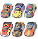 Race Car Pull Back Toy Set for Toddlers, 4.2 Inch Matchbox Cars, 3-Pack Magic Cars Variant 0