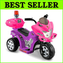 Purple and Pink 3-Wheel Ride-On Toy with Sirens for Ages 18+ Months, 6V Battery Powered Magic Cars Variant 0