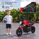 Qaba 24V Electric Motorcycle for Kids Aged 6-12 with 180W Power Motor