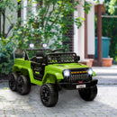 12V Kids Ride-On Truck with Switchable 2WD/4WD and Detachable Back Trailer 4x4 Magic Cars 7