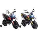 12V Licensed Kids Motorcycle with Training Wheels Magic Cars 11