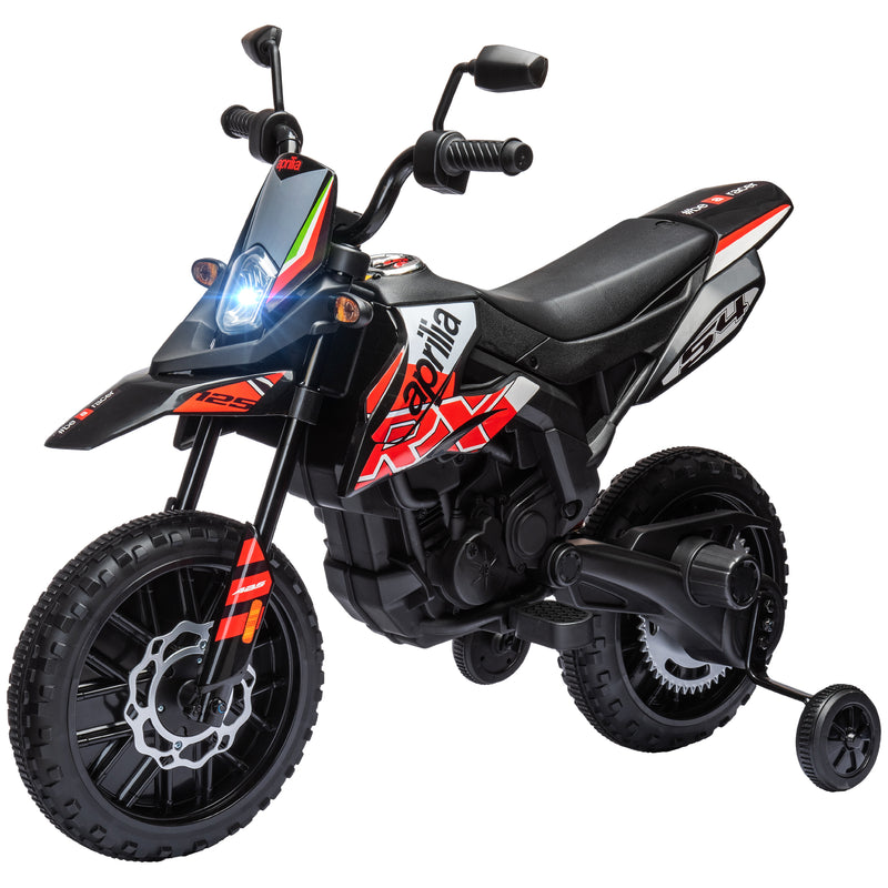 12V Licensed Kids Motorcycle with Training Wheels Magic Cars 15