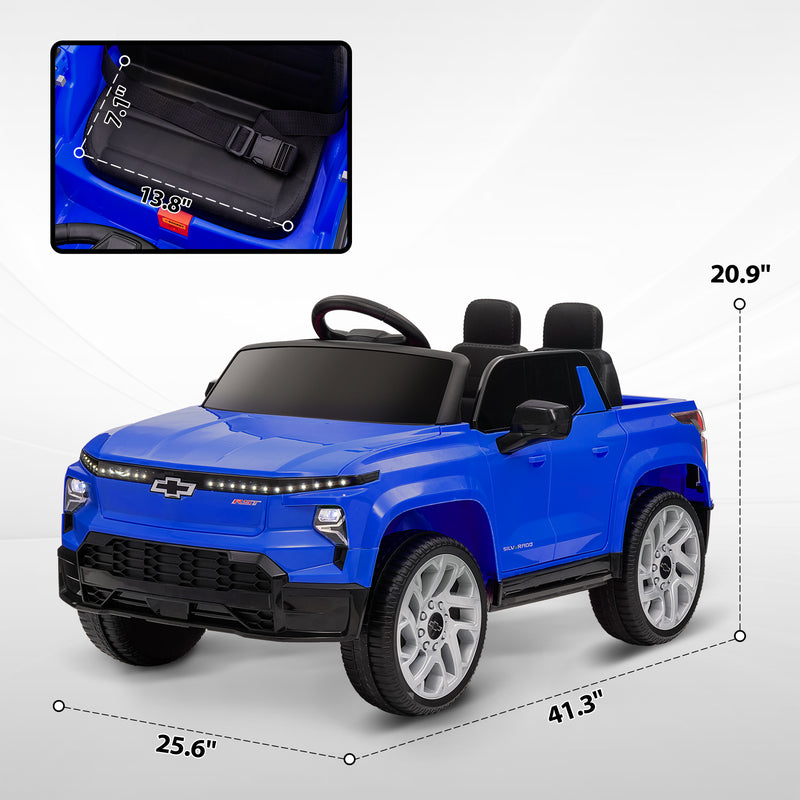 12V Licensed Chevrolet Silverado EV RST Kids Electric Ride-On Car Magic Cars 13