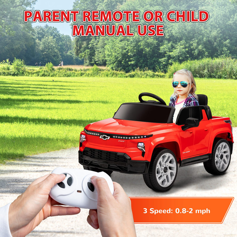 12V Licensed Chevrolet Silverado EV RST Kids Electric Ride-On Car Magic Cars 6