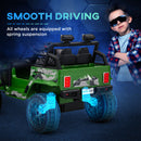 12V Kids Electric Ride-On Truck with Parent Remote Control Green Magic Cars 3