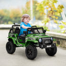 12V Kids Electric Ride-On Truck with Parent Remote Control Green Magic Cars 7