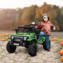 12V Kids Electric Ride-On Truck with Parent Remote Control Green Magic Cars 8