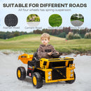 12V Kids Electric Ride-On Dump Truck with Functional Dump Bed and Shovel Magic Cars 5