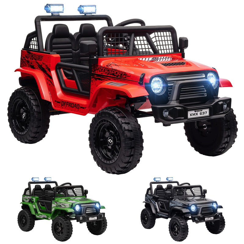 12V Ride-On UTV Truck with 4 Suspension Wheels Magic Cars 11