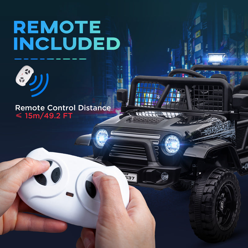 12V Ride-On UTV Truck with 4 Suspension Wheels Magic Cars 19
