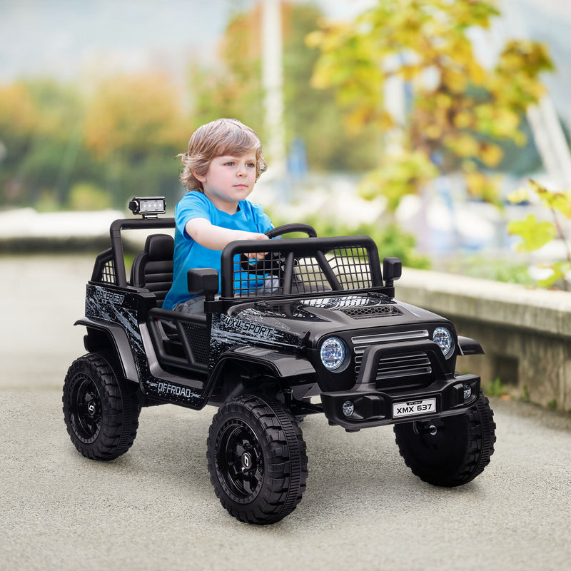 12V Ride-On UTV Truck with 4 Suspension Wheels Magic Cars 20