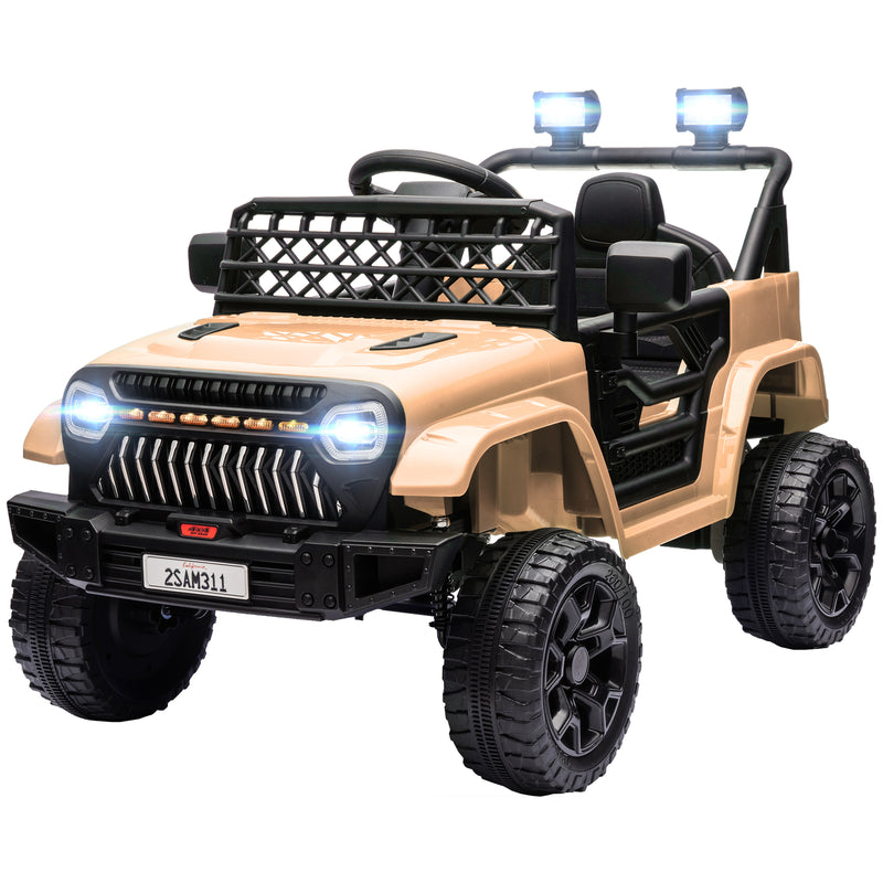 12V Battery-Powered Kids Electric Ride-On UTV Truck with 4 Suspension Wheels Magic Cars 9