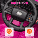 12V Battery-Powered Kids Electric Ride-On UTV Truck with 4 Suspension Wheels Magic Cars 1