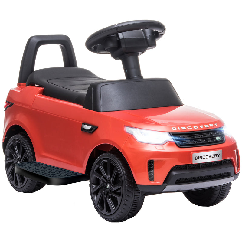 2-in-1 Licensed Land Rover 6V Ride-On and Sliding Car Toy Magic Cars 14