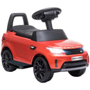 2-in-1 Licensed Land Rover 6V Red Ride-On Sliding Car Magic Cars 0