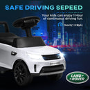 2-in-1 Licensed Land Rover 6V Ride-On Car with Sliding Door and Music Magic Cars 7